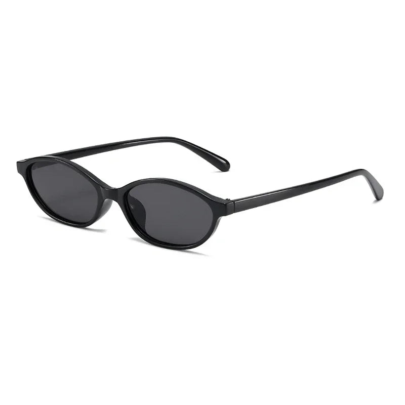 Retro Oval Cat Eye Sunglasses