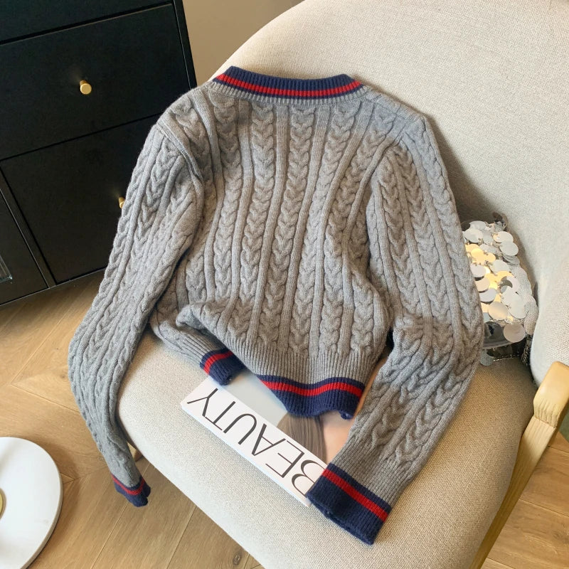 Cashmere V Neck Pullover