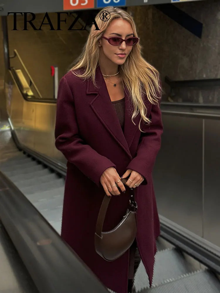 Burgundy Woolen