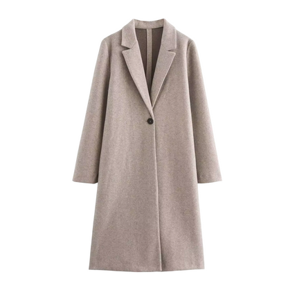 Single-button Overcoat