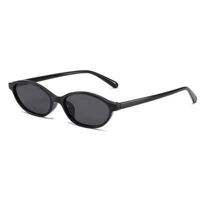Retro Oval Cat Eye Sunglasses