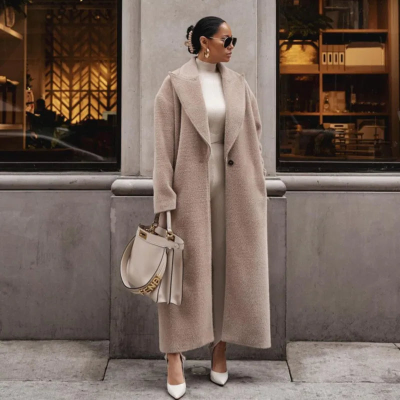 Single-button Overcoat