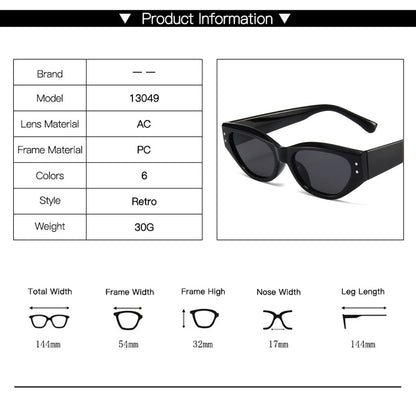 Retro Cat Eye Vintage Sunglasses